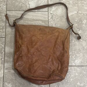 Vintage Il Bisonte Shoulder Bag Vegetable Tanned Leather